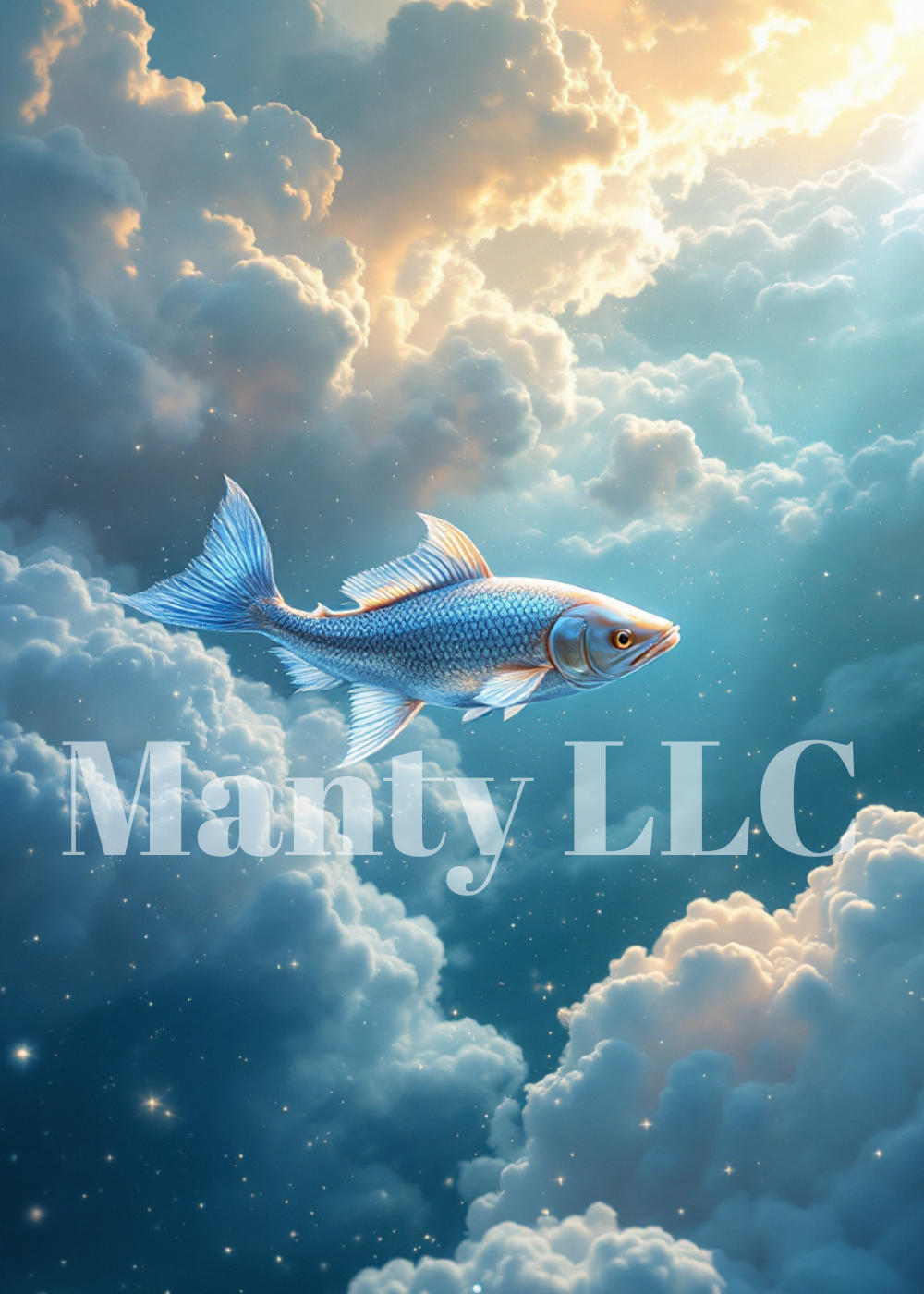 A Shimmering Fish Scales Glistening Like Polished