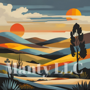 Modern Abstract Landscapes