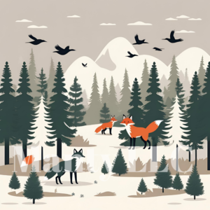 Scandinavian Nature Illustrations